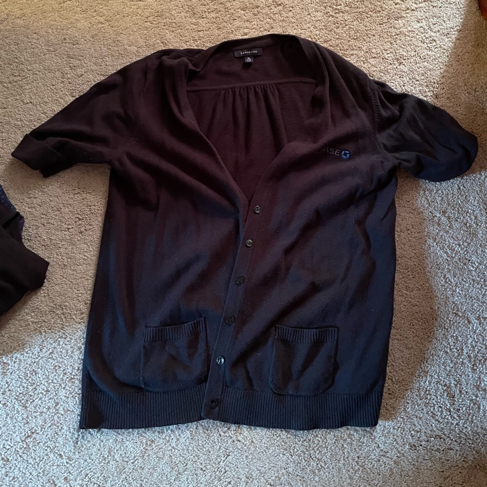 Black Chase Bank Apparel Sweater